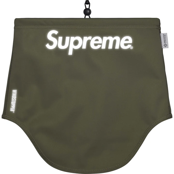 Supreme x WINDSTOPPER® Neck Gaiter (Olive)