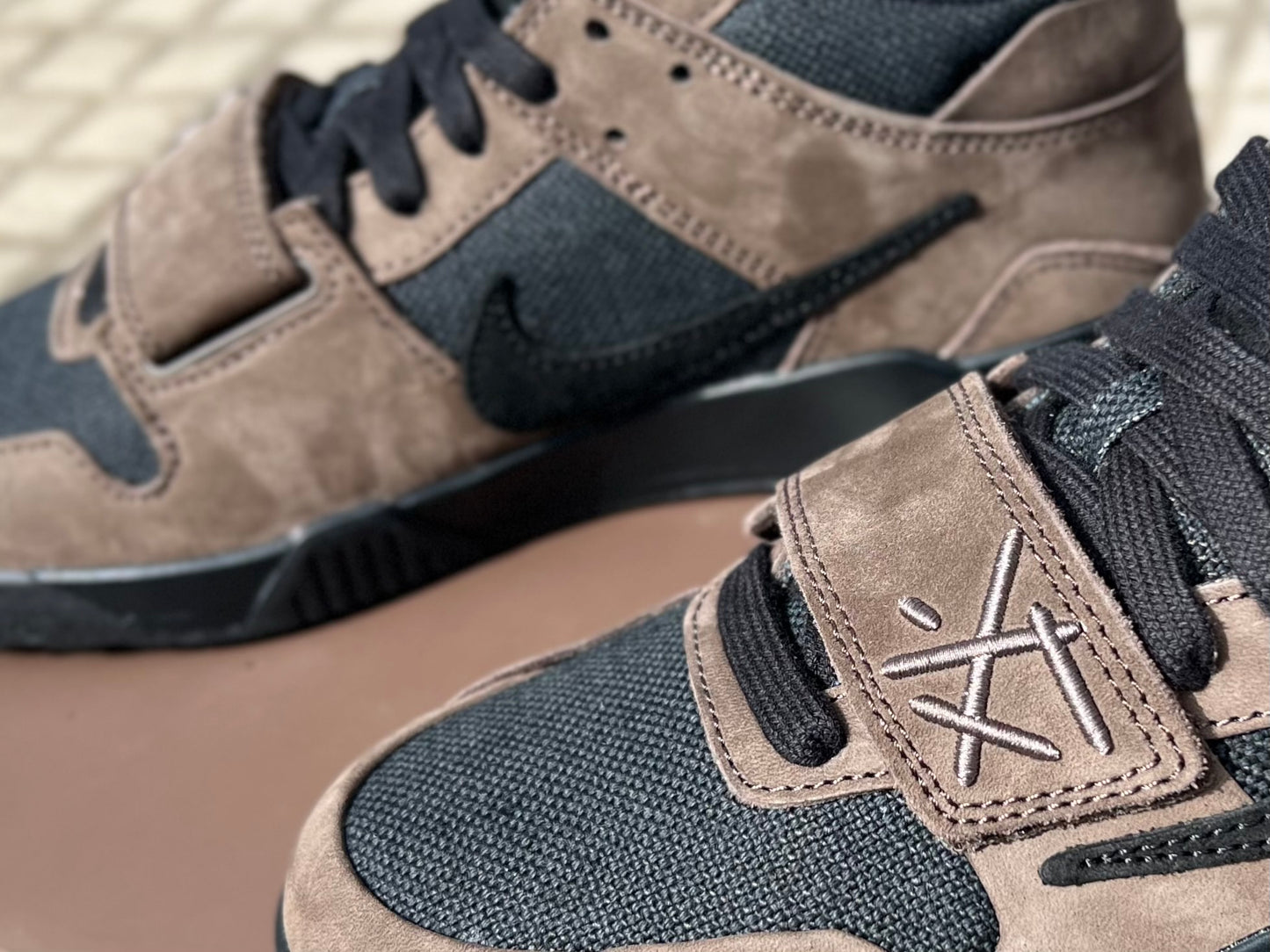 Jordan Jumpman Jack T-Rexx x Travis Scott "Dark Mocha"