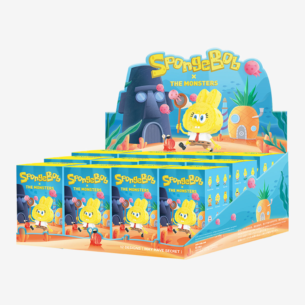 Labubu The Monsters x Sponge Bob (Blind Box)