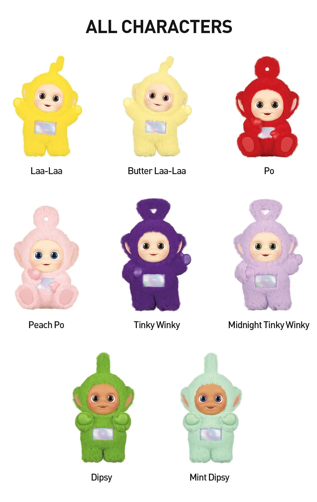 Teletubbies Vibrancy Series Figures (Blind Box)