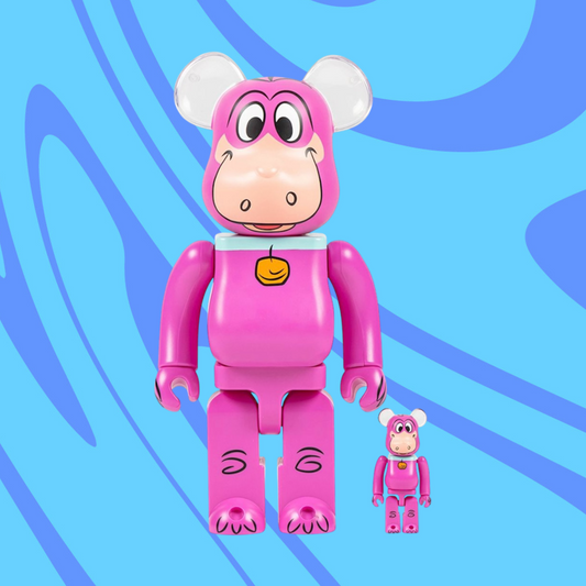 Bearbrick 100% & 400% x The Flintstones “Dino” (Set)