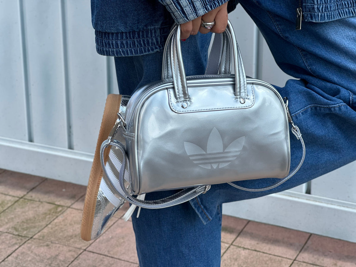 Adidas Bowling Adicolor Mini Bag (Metallic Silver)