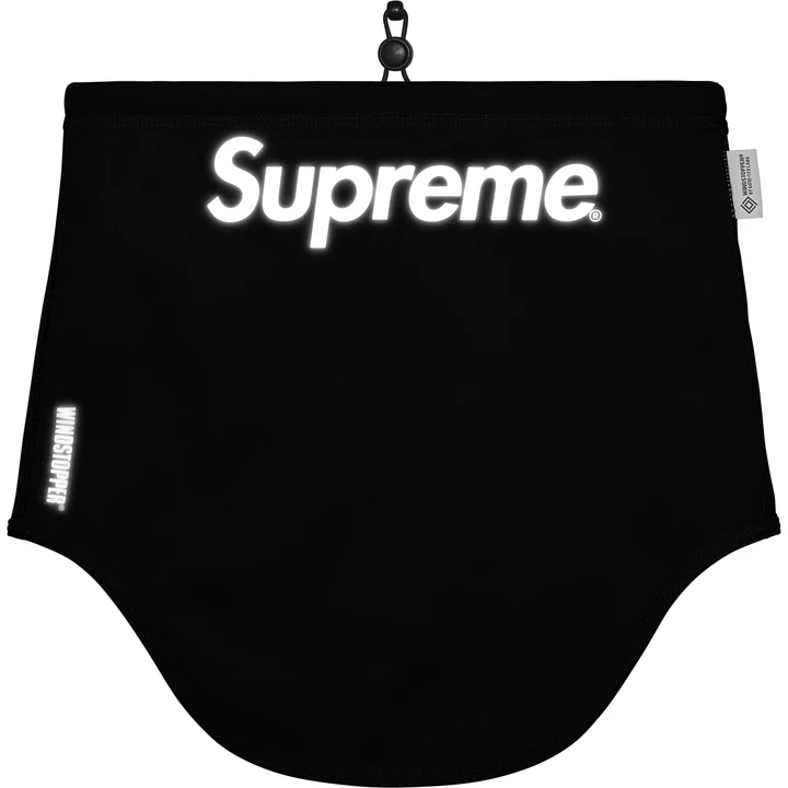 Supreme x WINDSTOPPER® Neck Gaiter (Black)