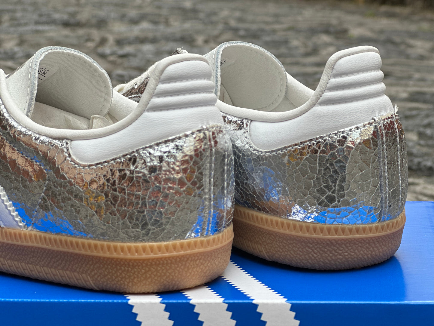 Adidas Samba "Metallic Silver"