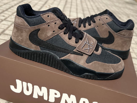 Jordan Jumpman Jack T-Rexx x Travis Scott "Dark Mocha"