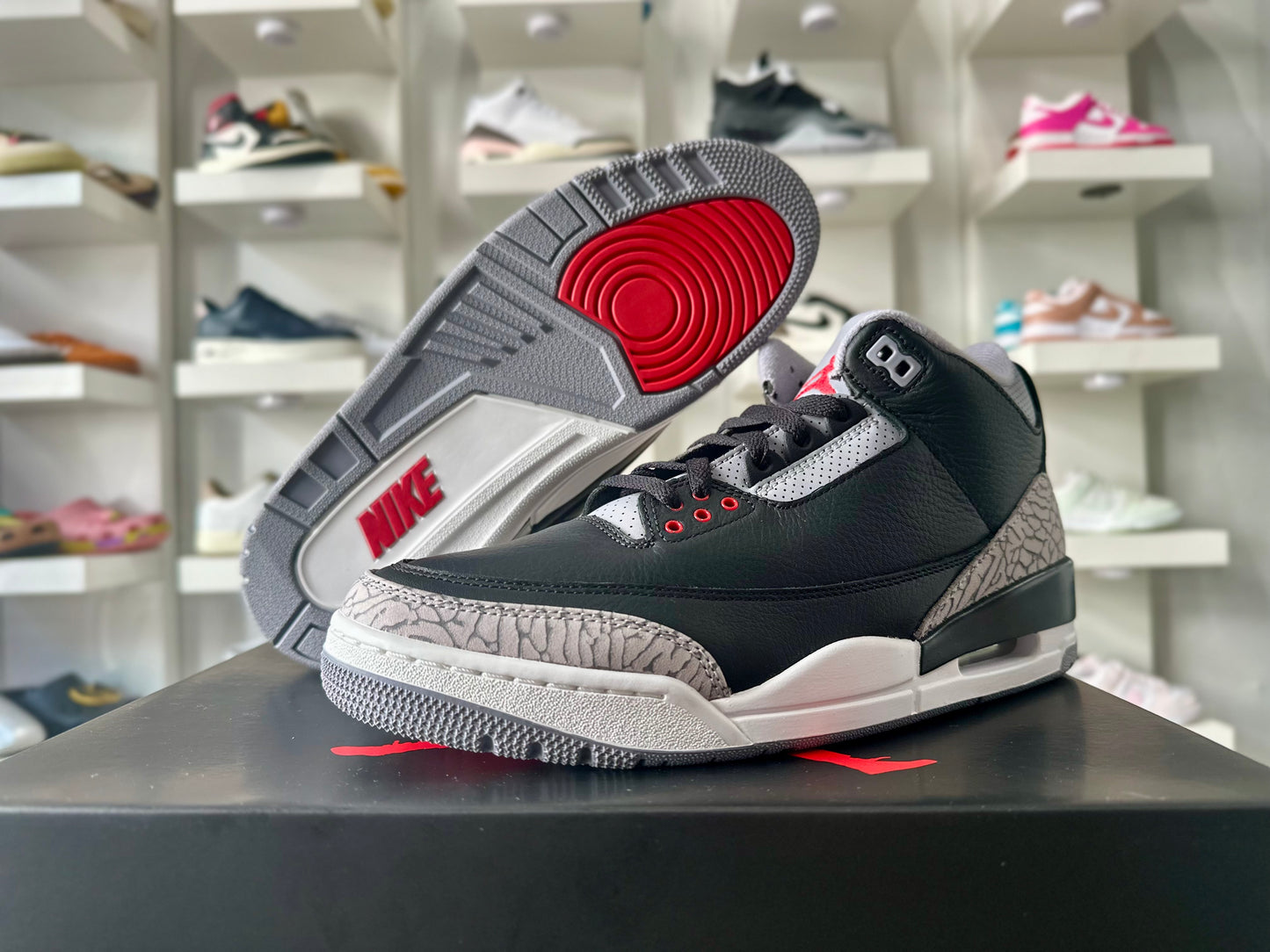 Air Jordan 3 Retro "Black Cement" (2024)