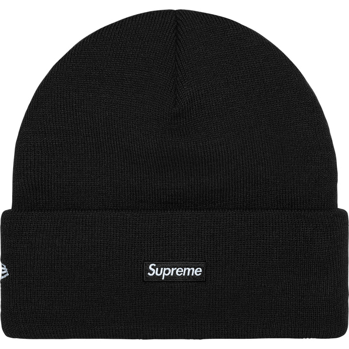 Supreme x New Era Tribal S Logo Beanie (Black)
