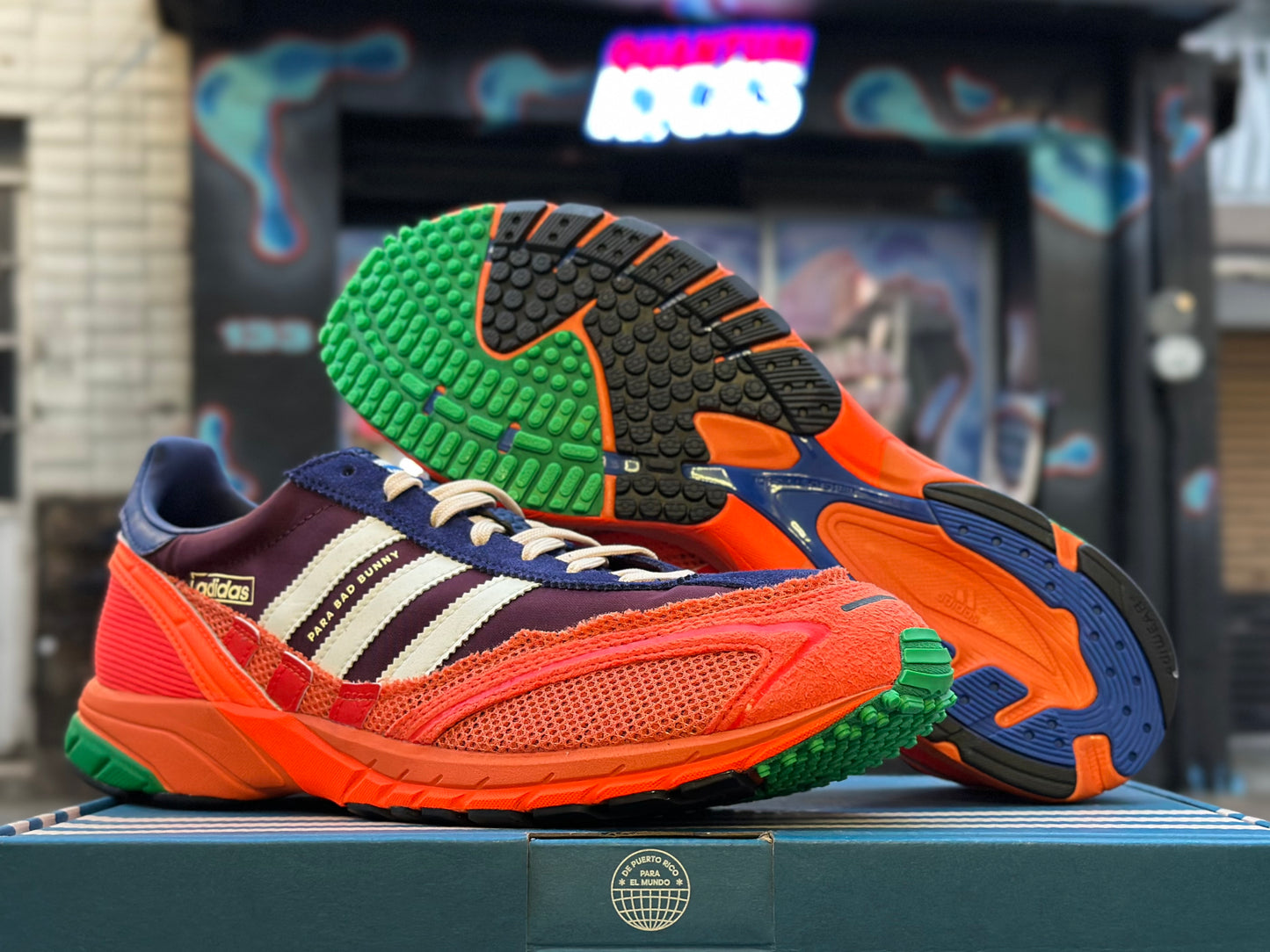 Adidas Adizero SL72 x Bad Bunny "Maroon"