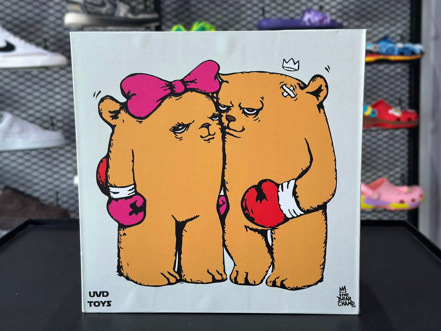 The Bear Champ "Lovers" by JC Rivera x UVD Toys