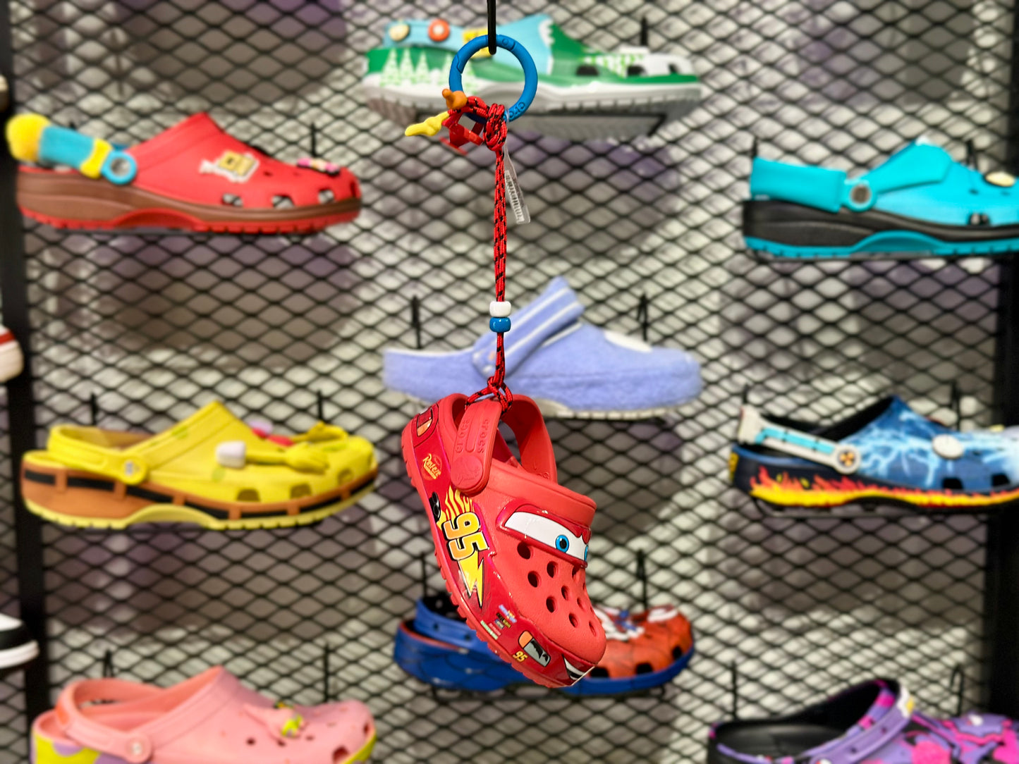 Crocs Jibbitz Bag Charm x Rayo McQueen