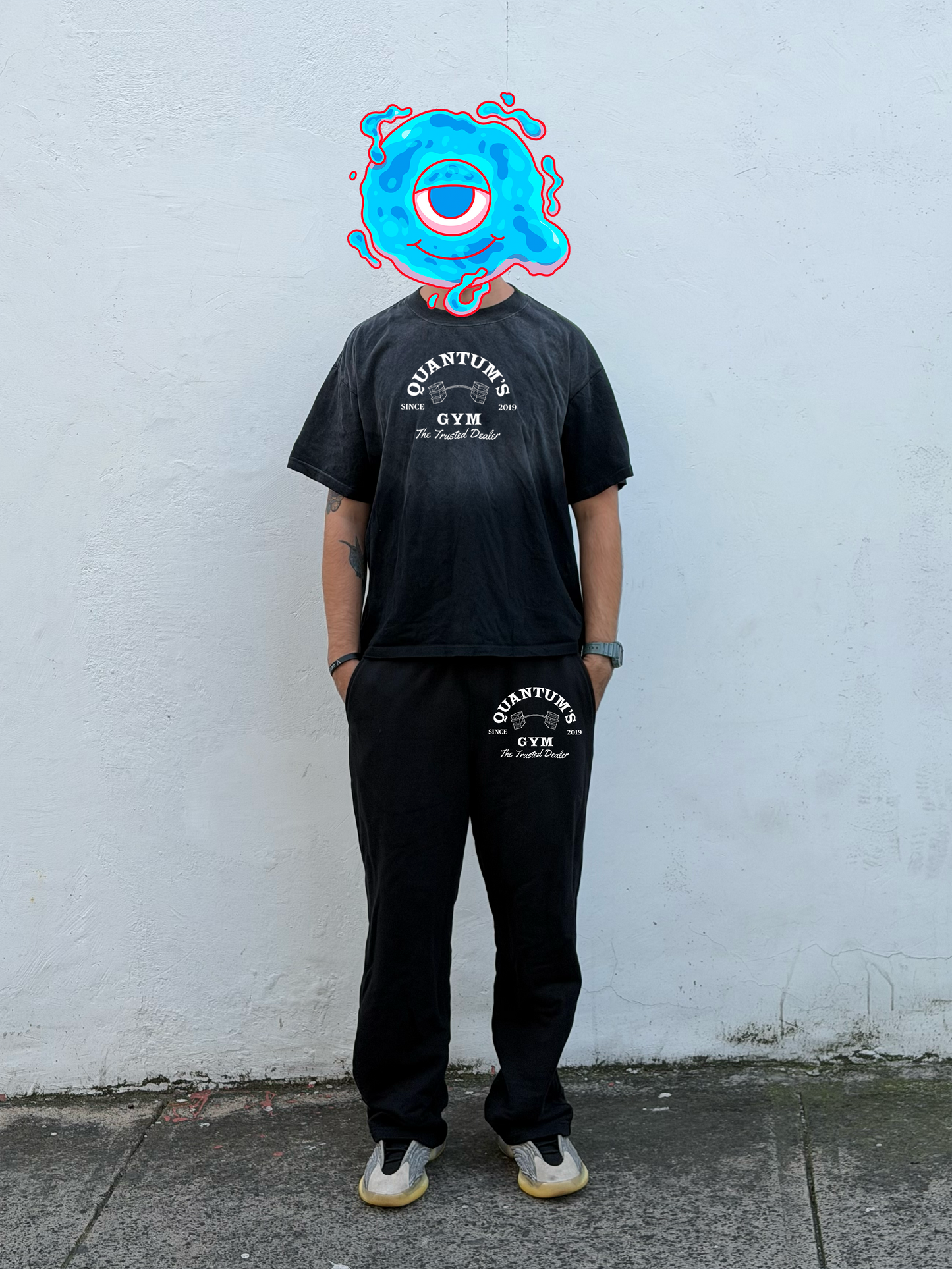 Quantum´s Gym Tee Sunfade (Black)