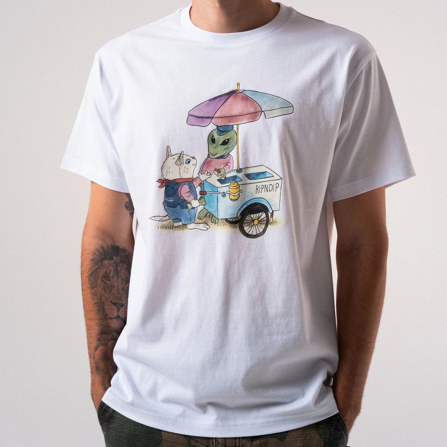 Ripndip "Nerm Frios" Tee (White)