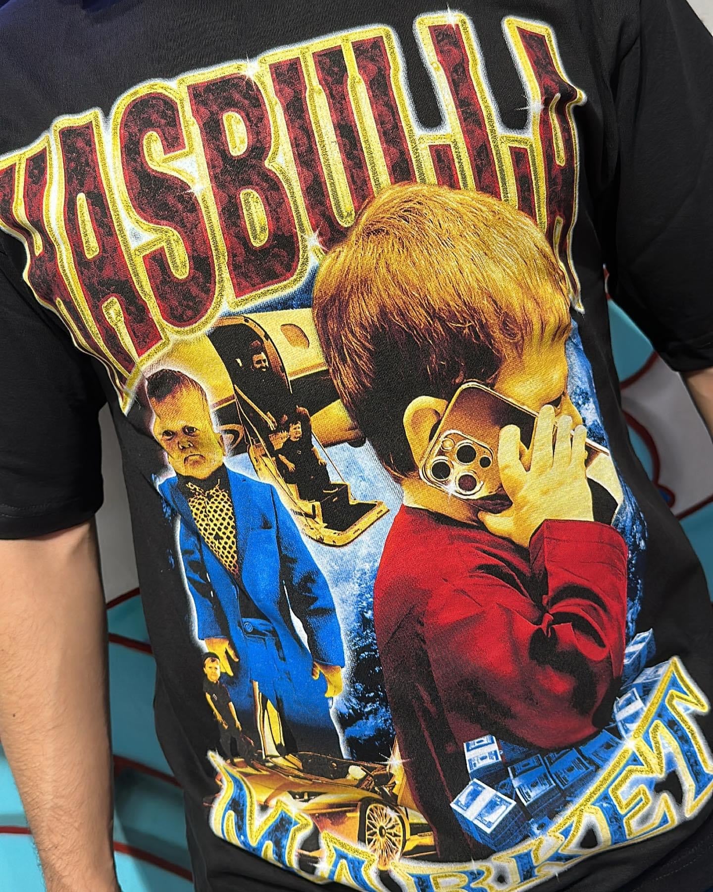 Hasbulla Tee "Rap" (Black)