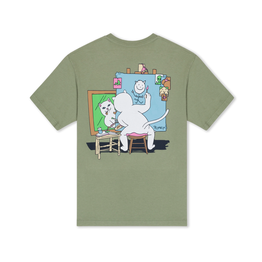 Ripndip Nerman Rockwell Tee (Dusty Olive)