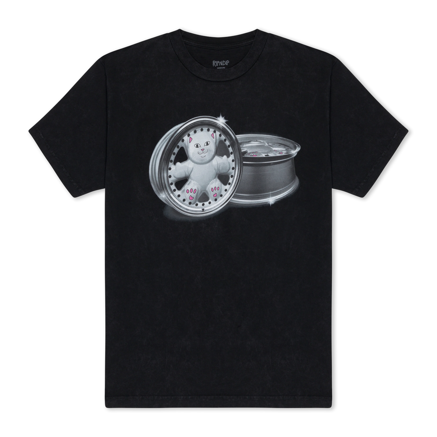 Ripndip Nerm Wheels Tee (Black Vintage)