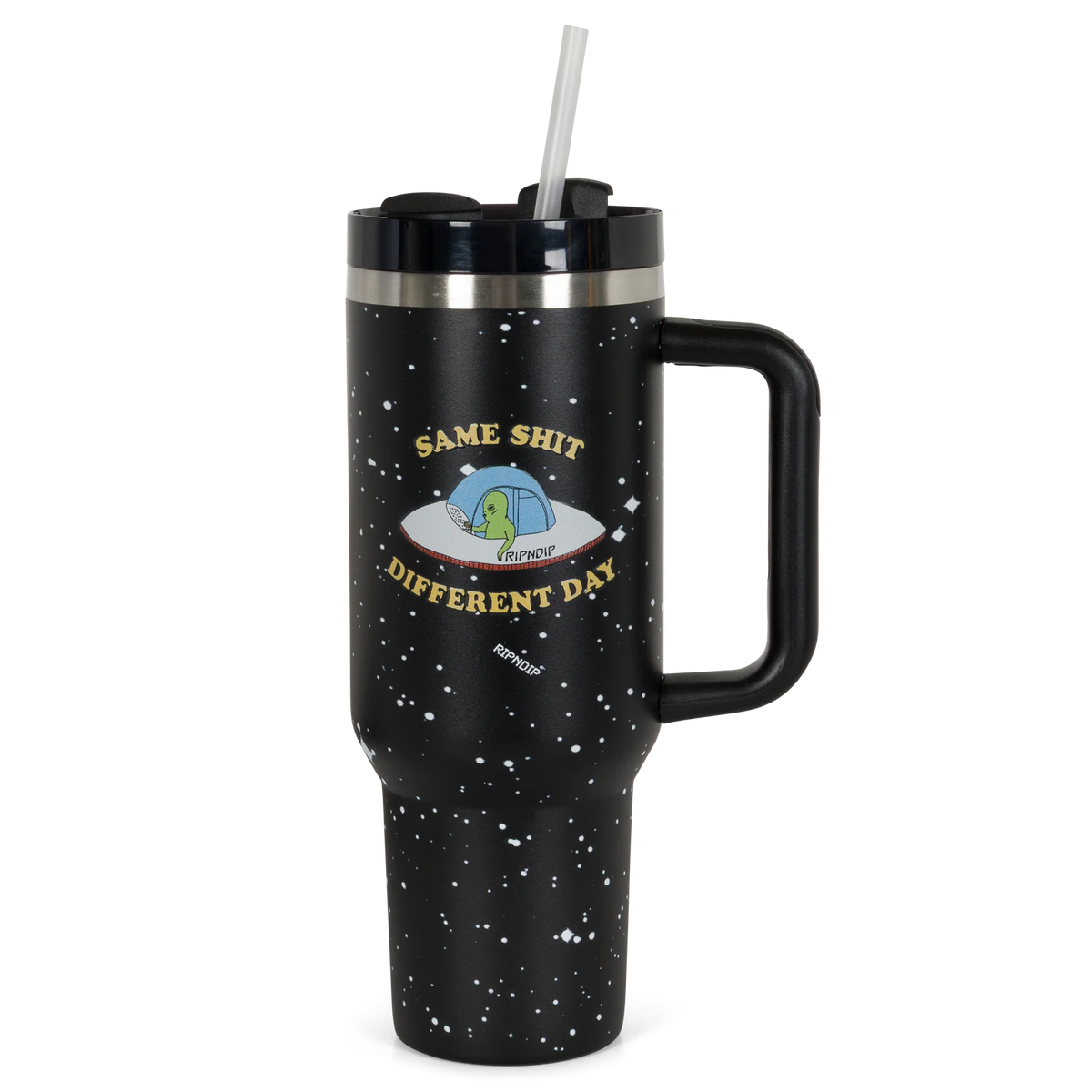 Ripndip "Same Shit Different Day" Big Cup Tumbler (Black)
