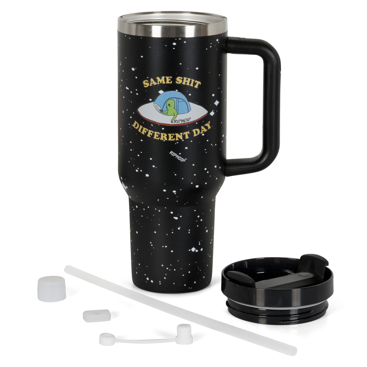 Ripndip "Same Shit Different Day" Big Cup Tumbler (Black)