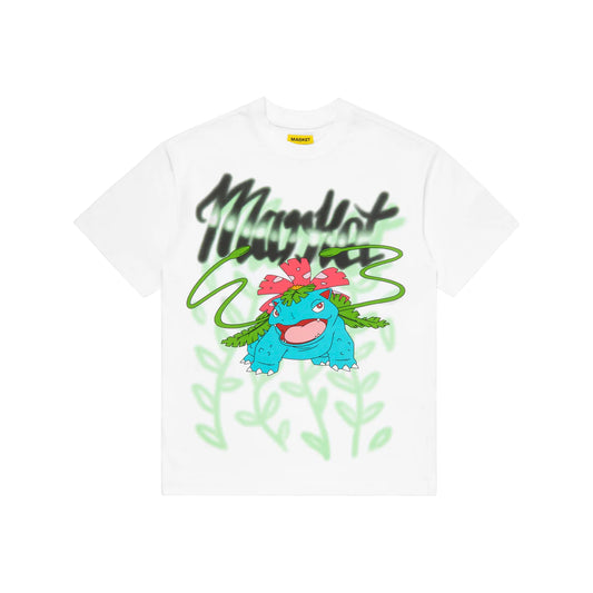 Venusaur Grass Type Airbrush Tee (White)