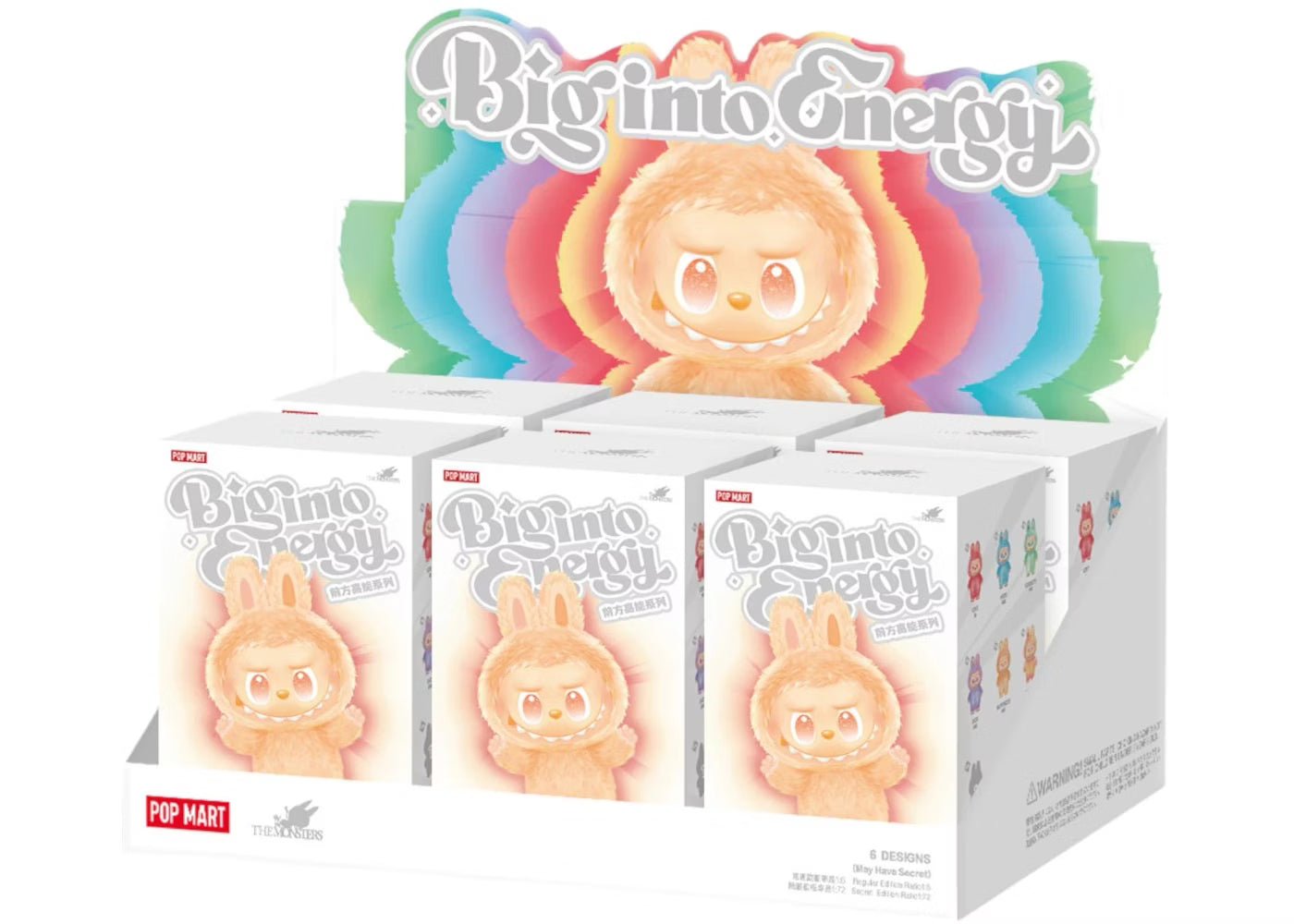 Labubu The Monsters "Big Into Energy" Plush Series (Blind Box)
