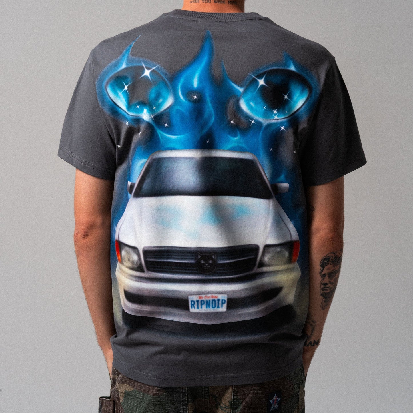Ripndip "Ride Or Die" Tee (Charcoal)