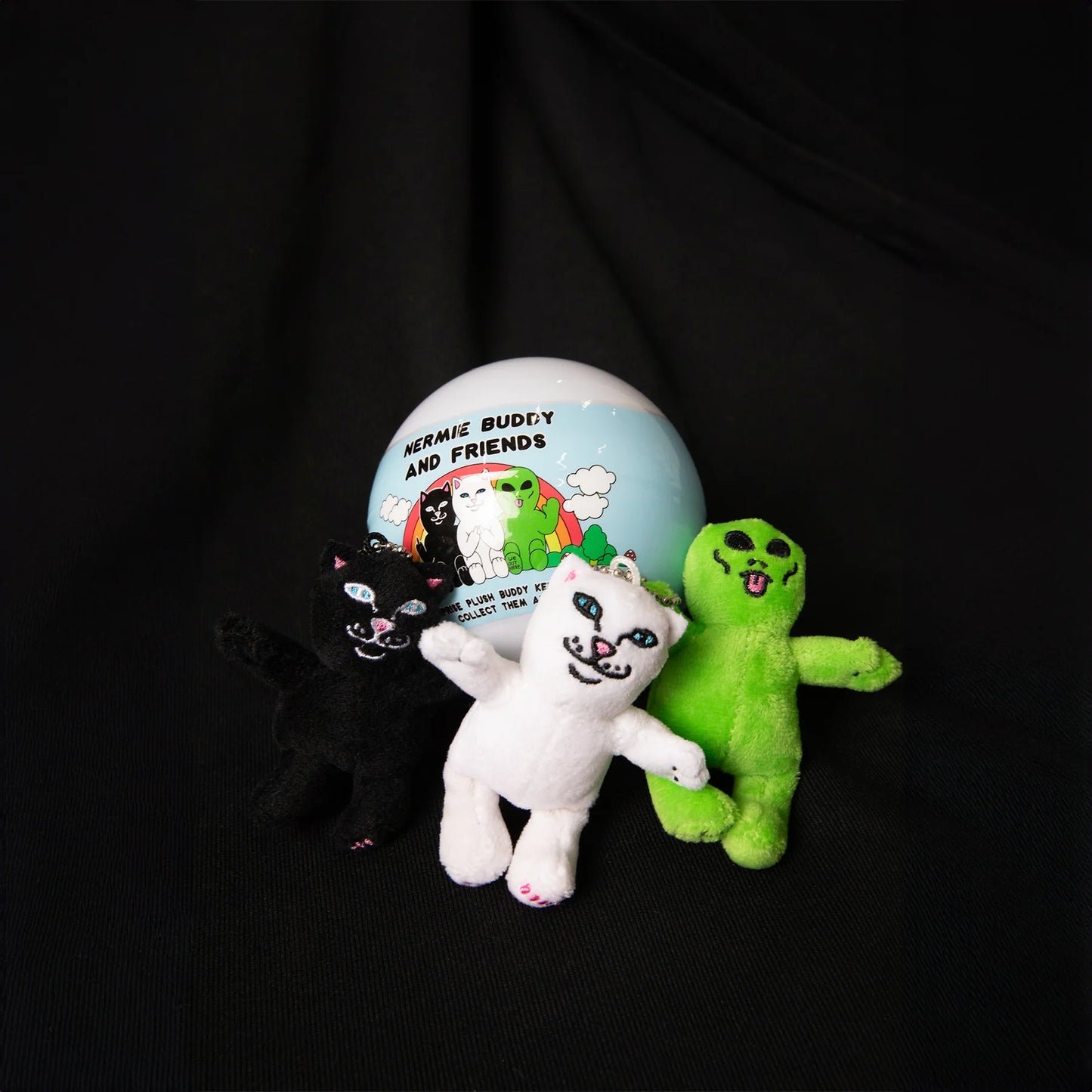 Nermie Buddy and Friends Mistery Plush Keychains (Multi)