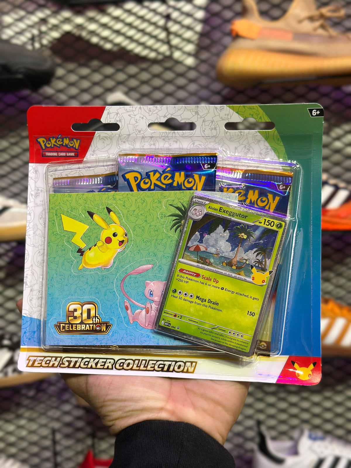 Pokémon TCG 30th Aniversario "Sticker Tech Exeggutor"