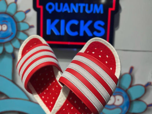 Adilette Boost "Red"
