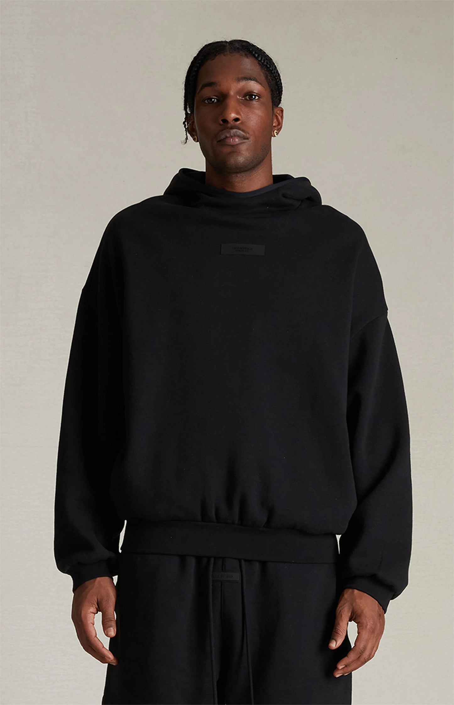 Essentials Hoodie "Jet Black"