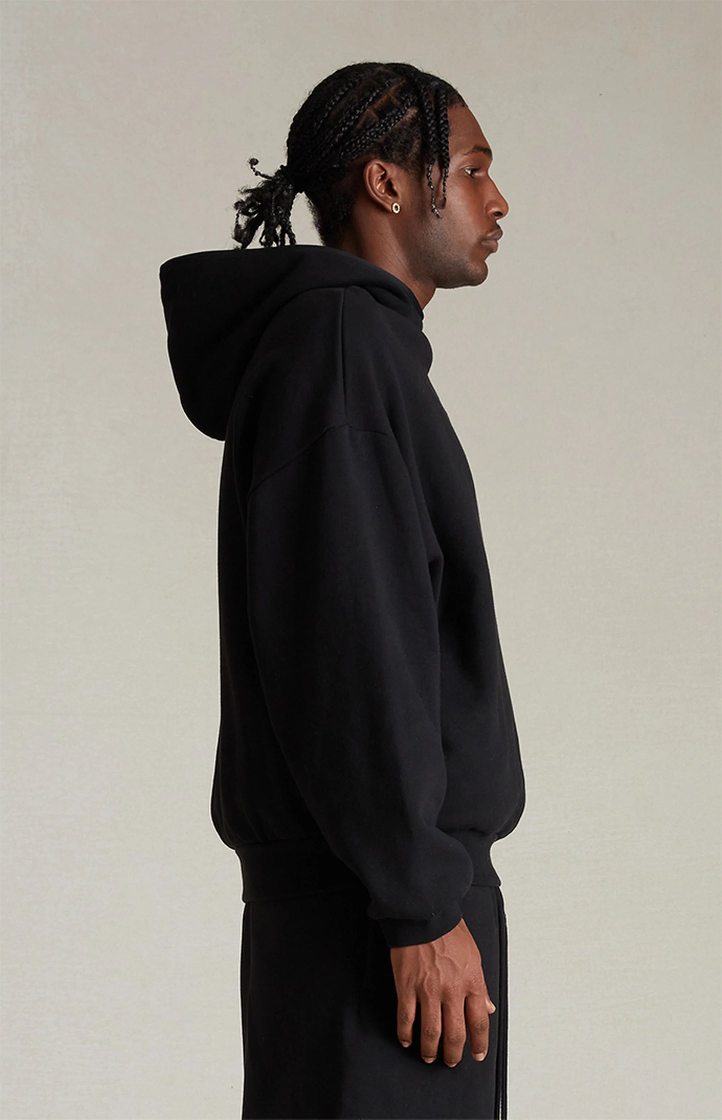 Essentials Hoodie "Jet Black"