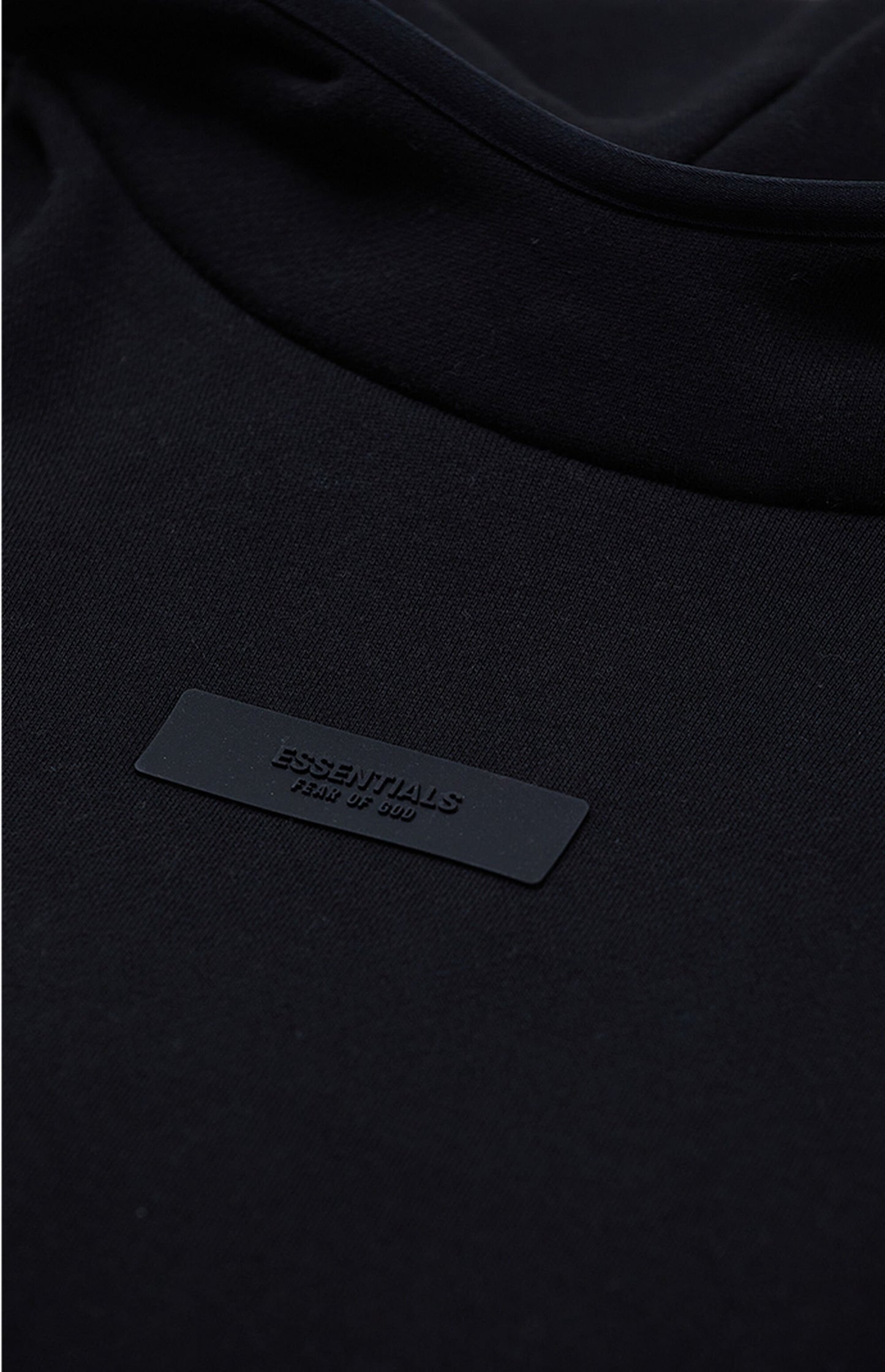 Essentials Hoodie "Jet Black"