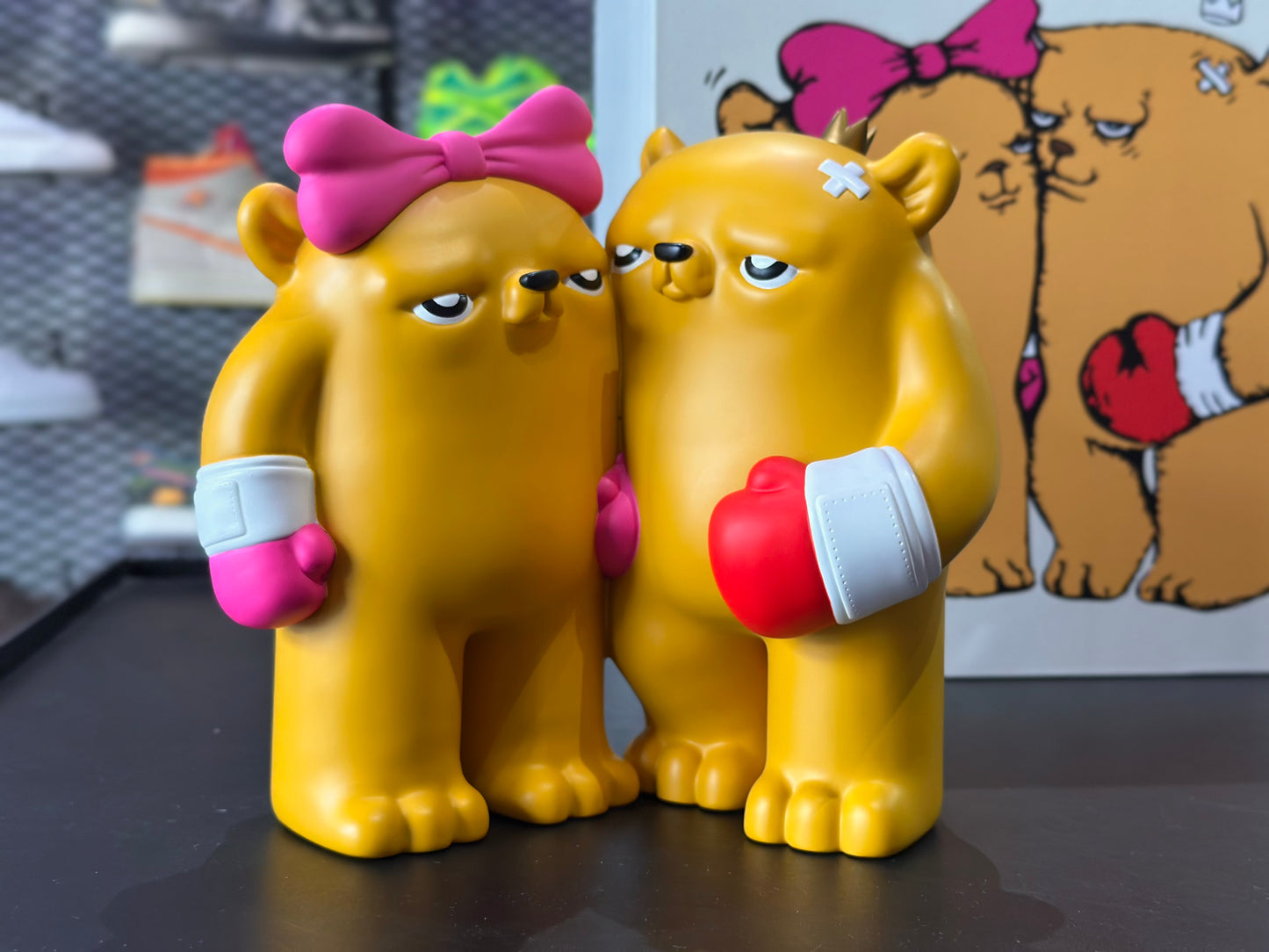 The Bear Champ "Lovers" by JC Rivera x UVD Toys