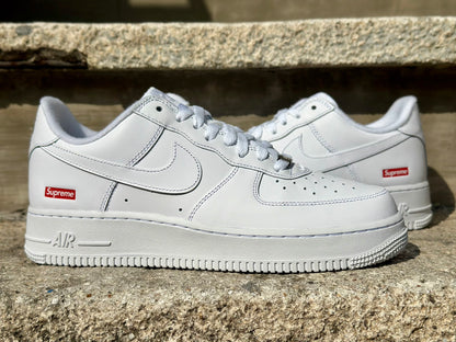 Supreme x Nike Air Force 1 Low "Triple White"