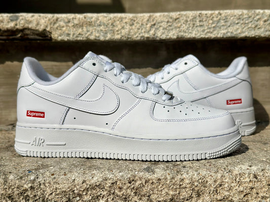 Supreme x Nike Air Force 1 Low "Triple White"