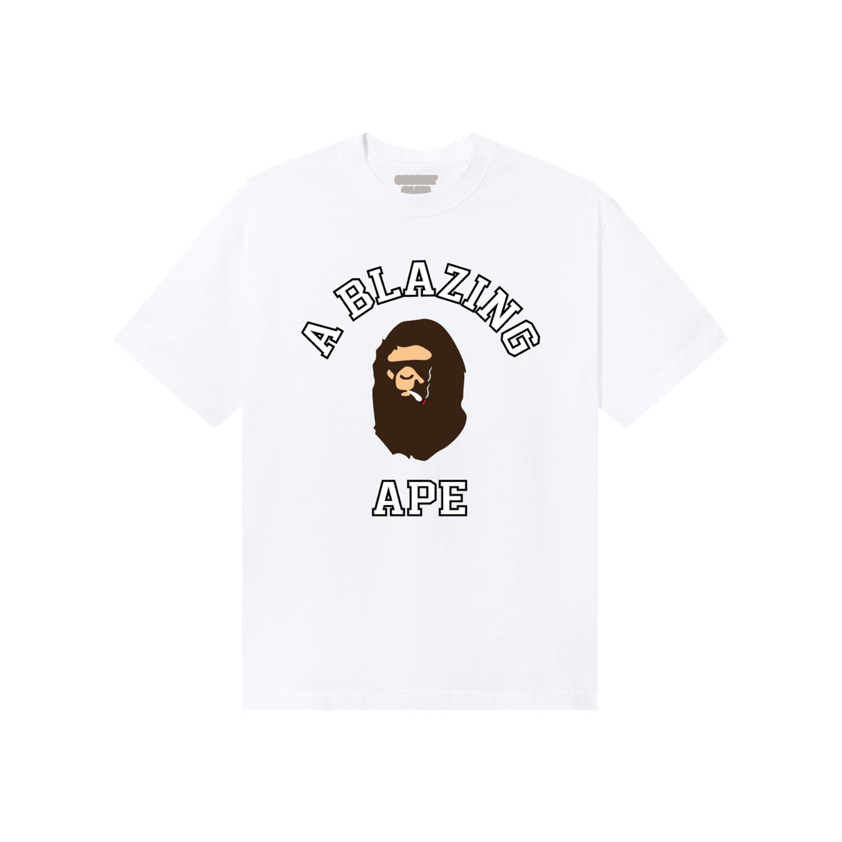 SC A Blazing Ape Tee (White)