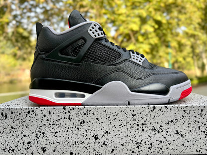 Air Jordan 4 Retro "Bred" (Reimagined)