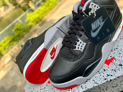 Air Jordan 4 Retro "Bred" (Reimagined)