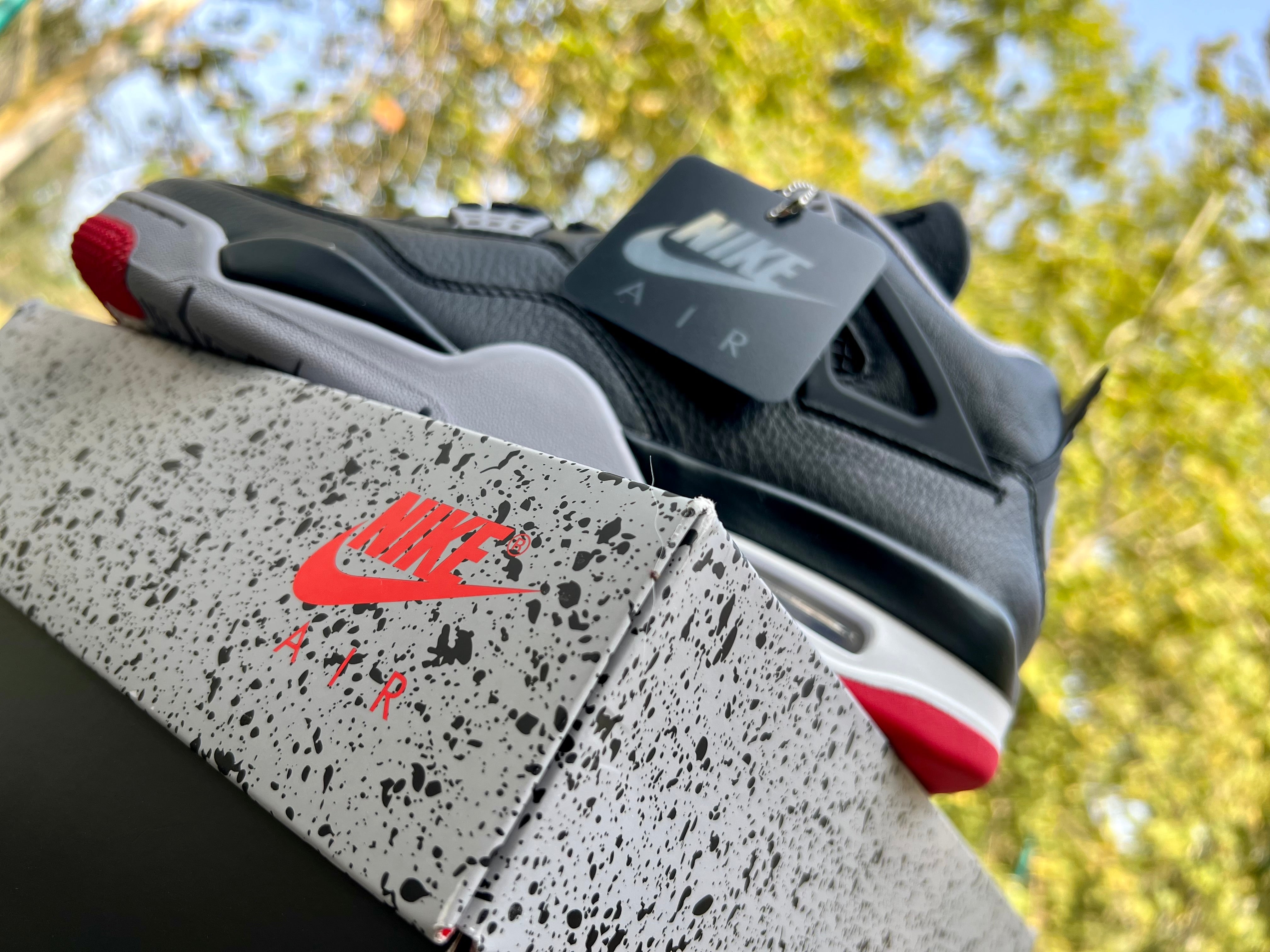 Nike jordan retro 4 bred on sale