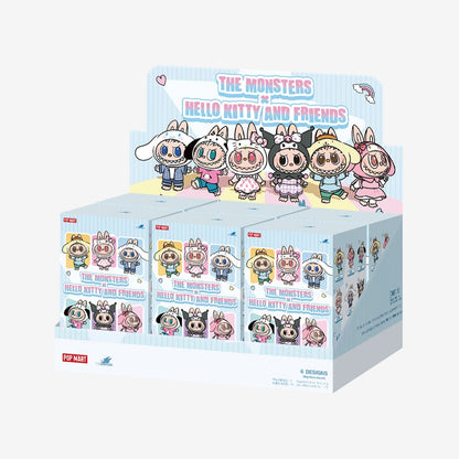 Labubu The Monsters x Sanrio Characters Vinyl Plush (Blind Box)