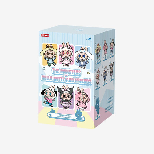 Labubu The Monsters x Sanrio Characters Vinyl Plush (Blind Box)