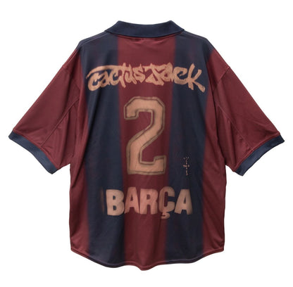 Nike x FC Barcelona x Cactus Jack "Home Skeleton" Jersey Retro (2000/01)
