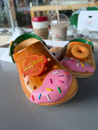 Crocs x Krispy Kreme Classic Clog "Golden Hour"