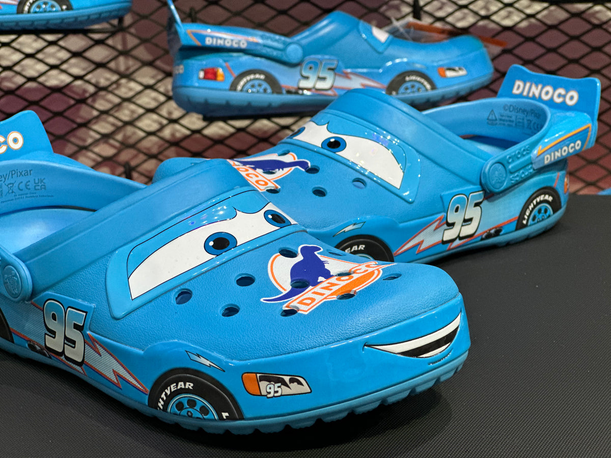 Crocs Classic Clog x Disney Cars "Rayo McQueen Dinoco"