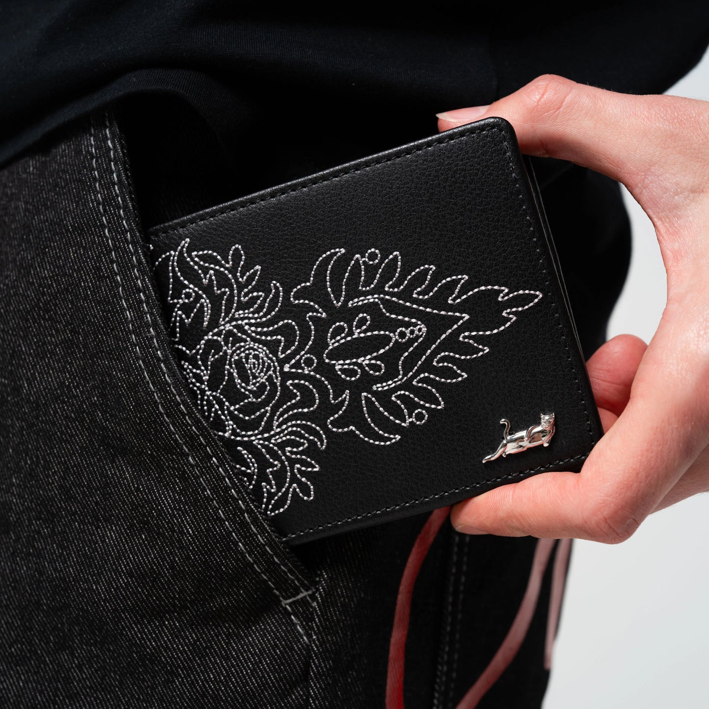 Ripndip Mother Nerm Leather Wallet (Black)