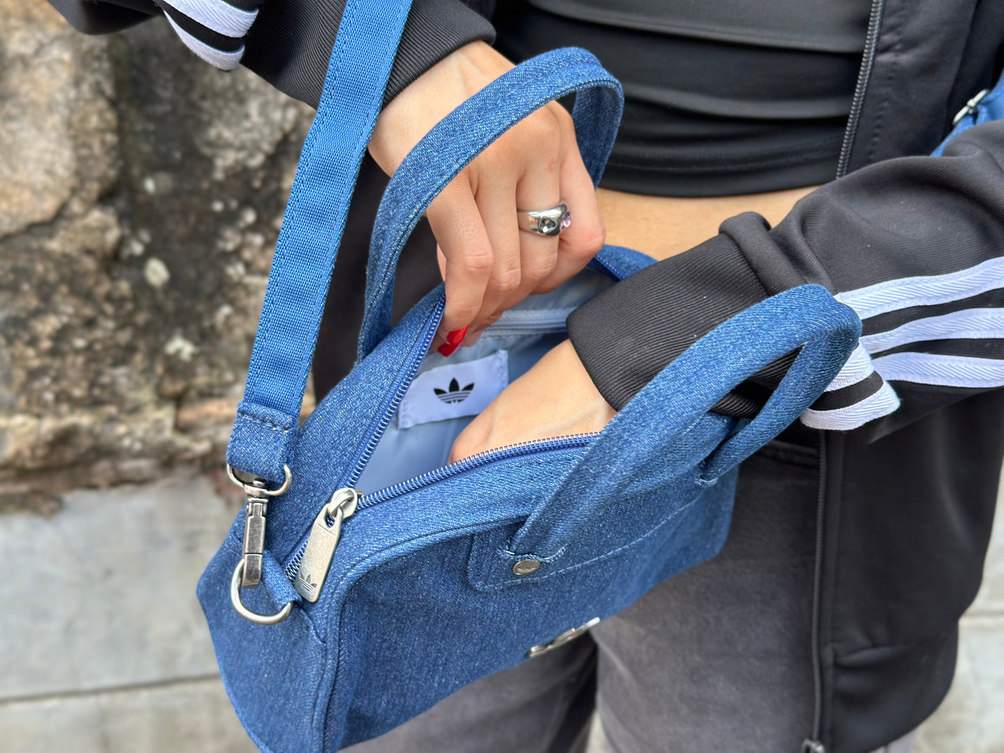Adidas Bowling Adicolor Mini Bag (Denim)