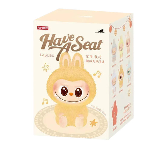 Labubu The Monsters "Have a Seat" Vinyl Plush (Blind Box)