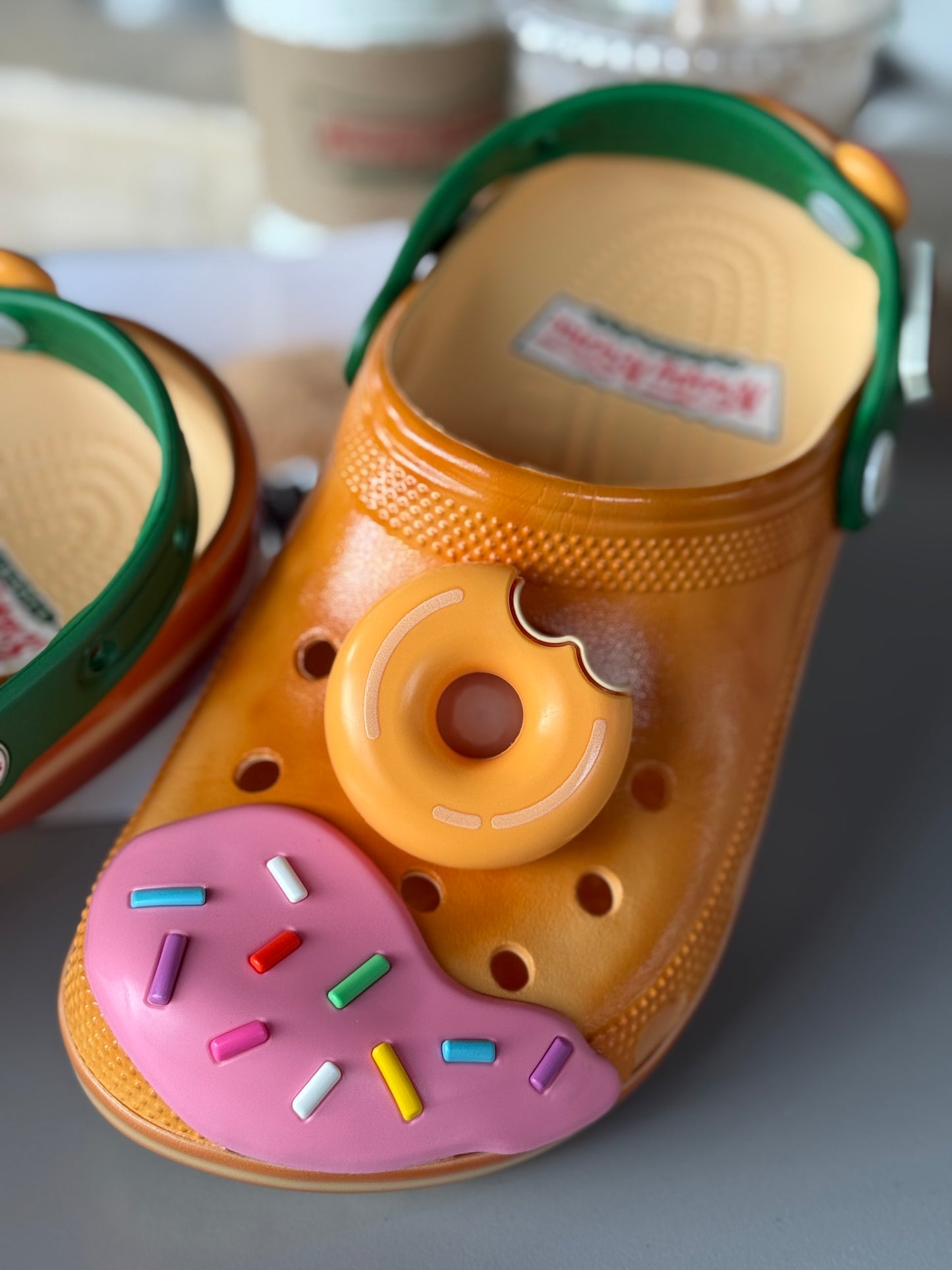 Crocs x Krispy Kreme Classic Clog "Golden Hour"