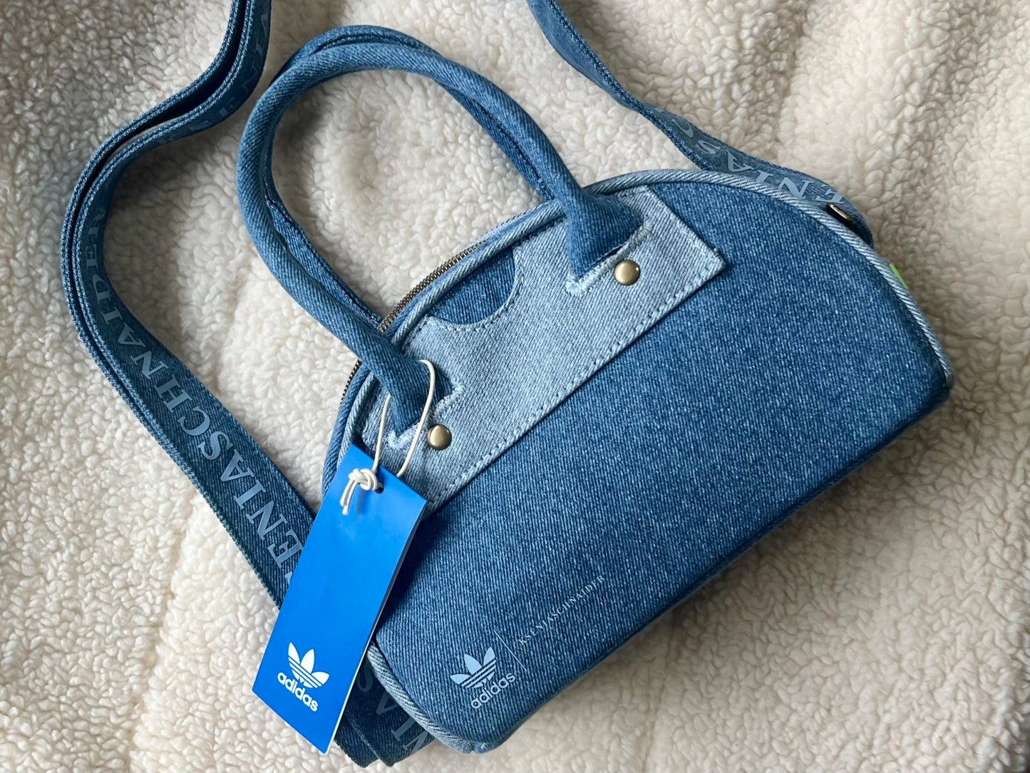 Mini Bowling Bag x Kseniaschanider (Blue Denim)