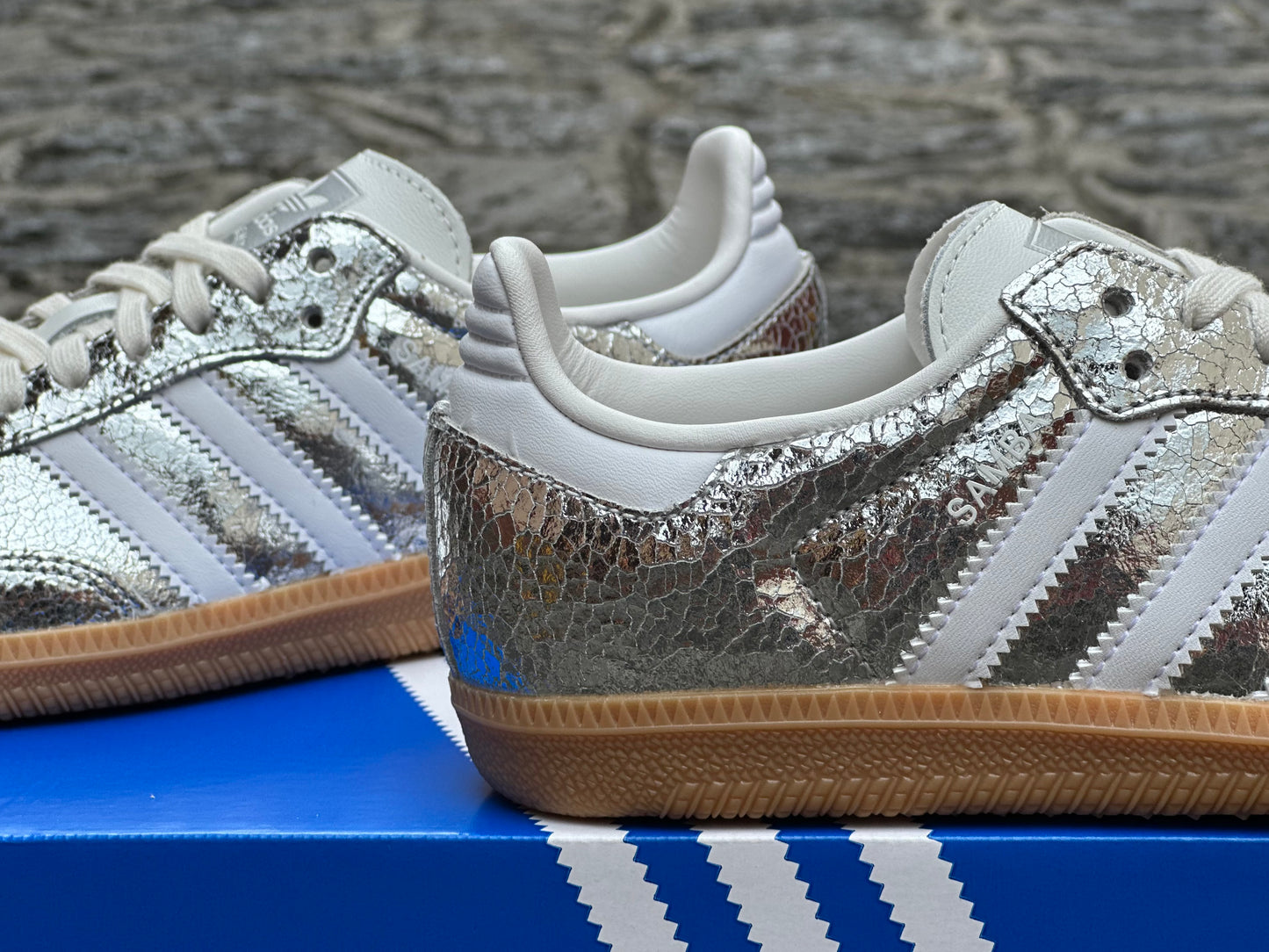 Adidas Samba "Metallic Silver"