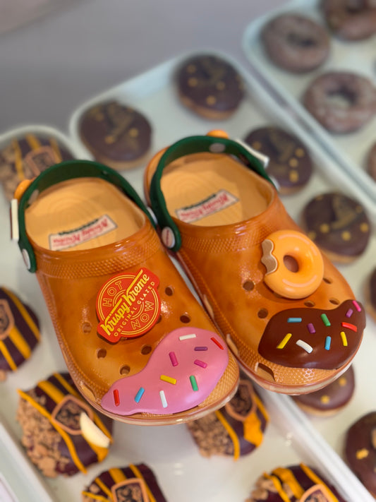 Crocs x Krispy Kreme Classic Clog "Golden Hour"