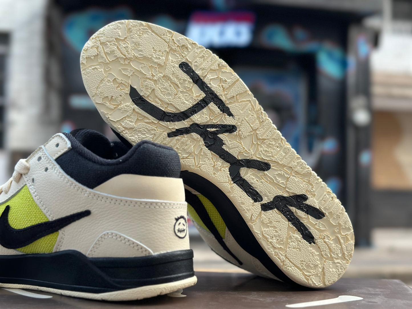 Jordan Jumpman Jack T-Rexx x Travis Scott "Bright Cactus"